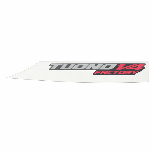 OEM Aprilia LH Rear Fairing Decal "Tuono V4 Factory"