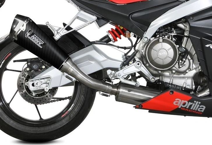 MIVV Delta Race High Mount Full Exhaust System for Aprilia RS 660 & Tuono 660