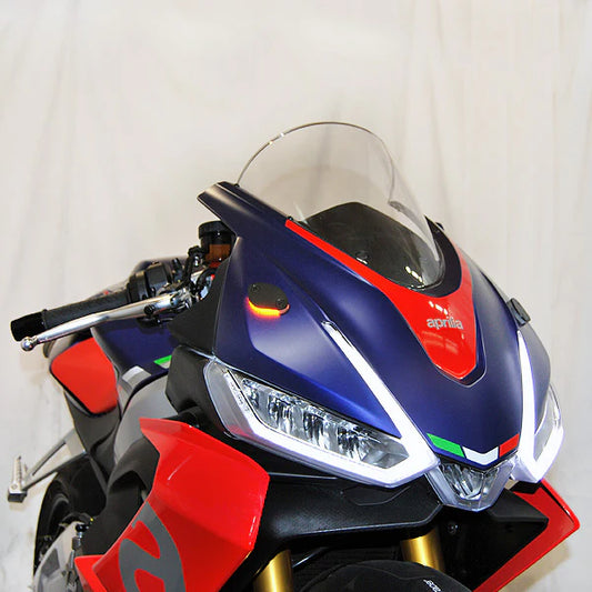 NRC New Rage Cycles Front LED Mirror Block Off Turn Signals
