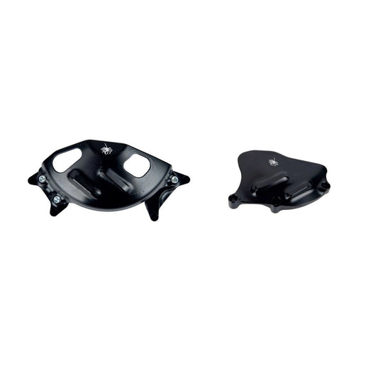 Spider Billet Engine Protection Case Cover Set - 2009-2020 Aprilia RSV4 & 2011-2020 Aprilia Tuono V4