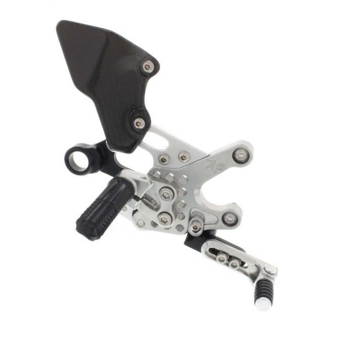 Attack Performance Adjustable Rearsets for 2009-2016 Aprilia RSV4 & 20 ...