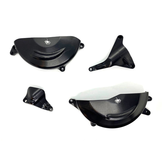 Spider Billet Engine Protection Case Cover Set - Aprilia RS 660 & Aprilia Tuono 660