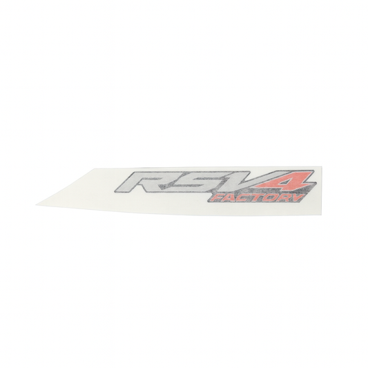 OEM Aprilia LH Rear Fairing Decal "RSV4"