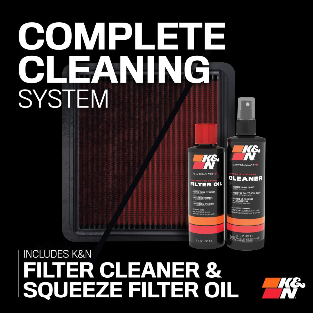 K&N Recharger Air Filter Cleaning Kit - Red
