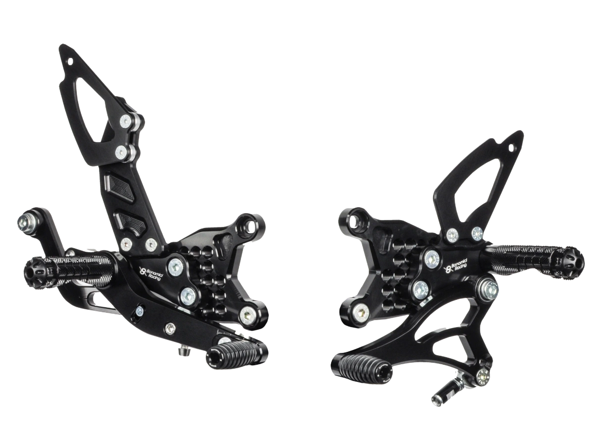 Bonamici Racing Rearsets for 2017-2024 Aprilia RSV4 & 2017-2024 Aprilia Tuono V4