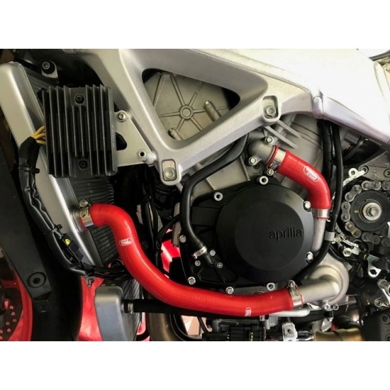 Samco Sport Silicone Thermostat Bypass Hose Kit for 2009-2024 Aprilia RSV4 & 2011-2024 Aprilia Tuono V4