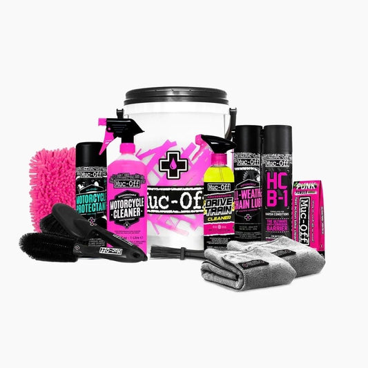 Muc-Off Powersports Dirt Bucket with Filth Filter - Motorcycle Care Kit