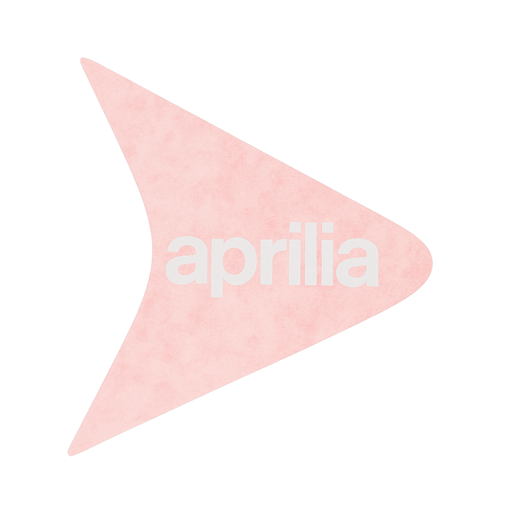 OEM Aprilia Rear Seat Cowl Decal