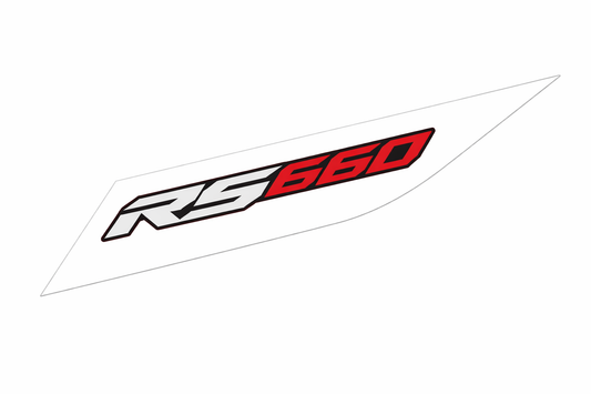 OEM Aprilia LH Rear Fairing Decal