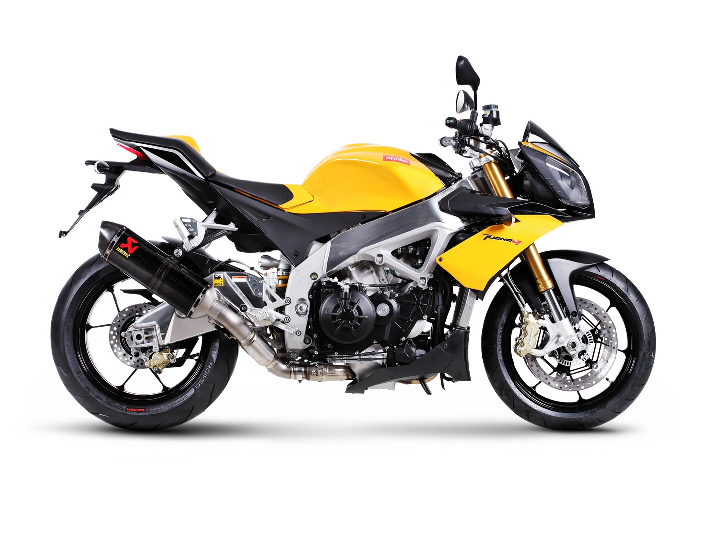 Akrapovic Carbon Fiber Slip-On Exhaust for 2009-2014 Aprilia RSV4 & 2011-2016 Aprilia Tuono V4