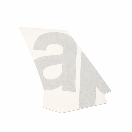 OEM Aprilia LH Mid Fairing Decal "ap"