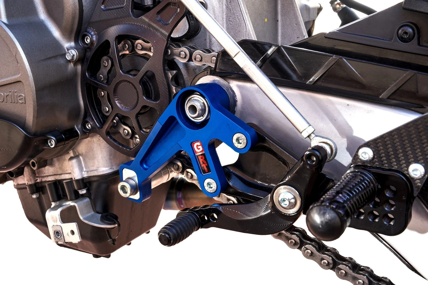 Gabro Racing Rearset Brackets with Adjustable Swingarm Pivot Position - Aprilia RS 660 & Tuono 660