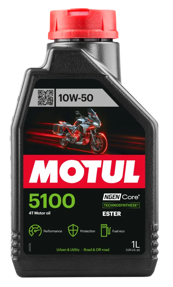 Motul 5100 4T Oil (in-store use)
