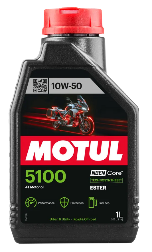 Motul 5100 4T Oil (in-store use)