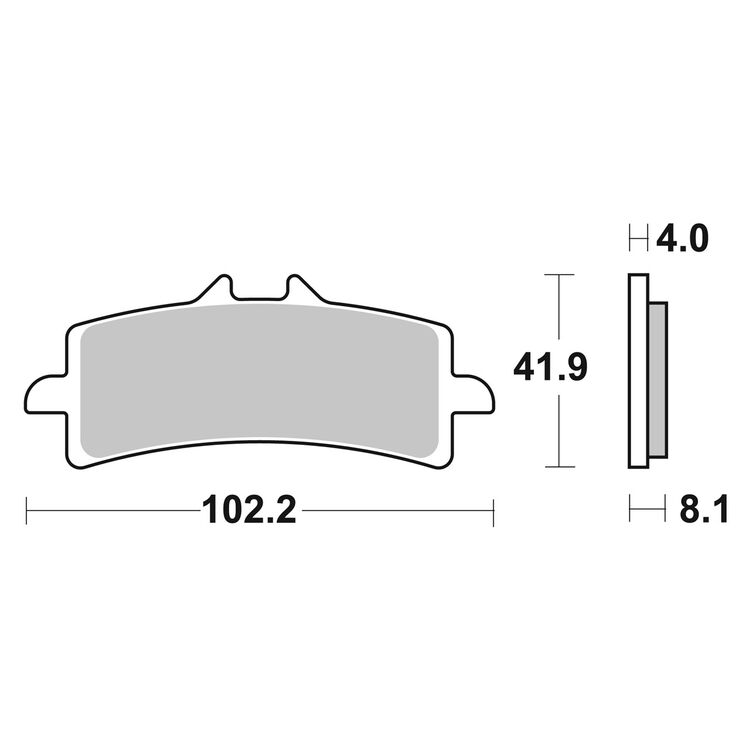 SBS RST Sintered Front Brake Pads