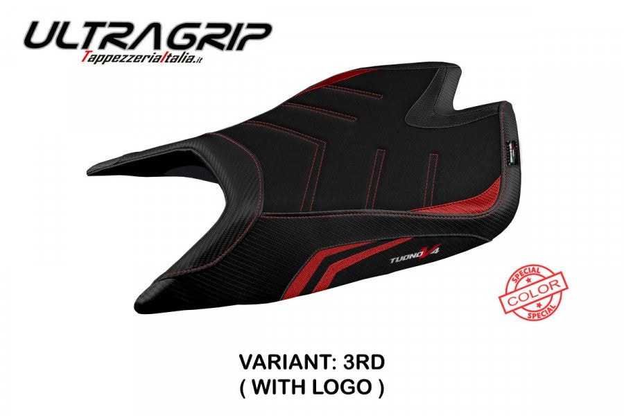 Tappezzeria Italia Seat Cover for 2021-2024 Aprilia Tuono V4 1100 Factory - Ultragrip - Special Color