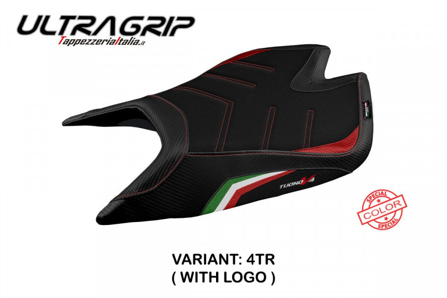 Tappezzeria Italia Seat Cover for 2021-2024 Aprilia Tuono V4 1100 Factory - Ultragrip - Special Color