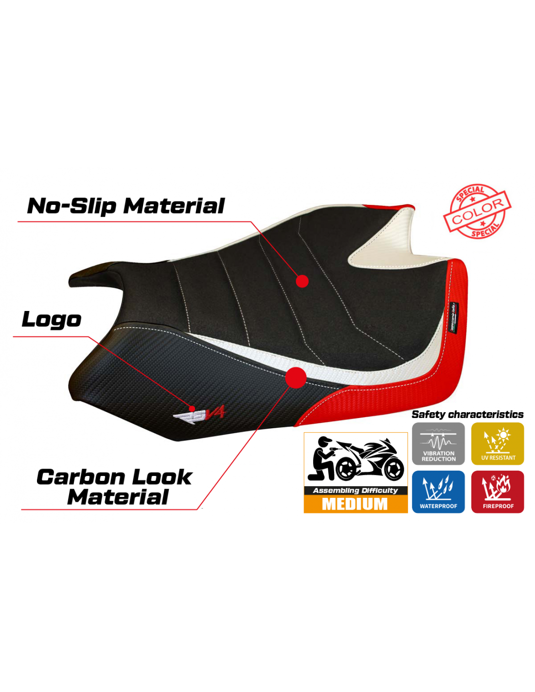 Tappezzeria Italia Seat Cover - Ultragrip - Special Color